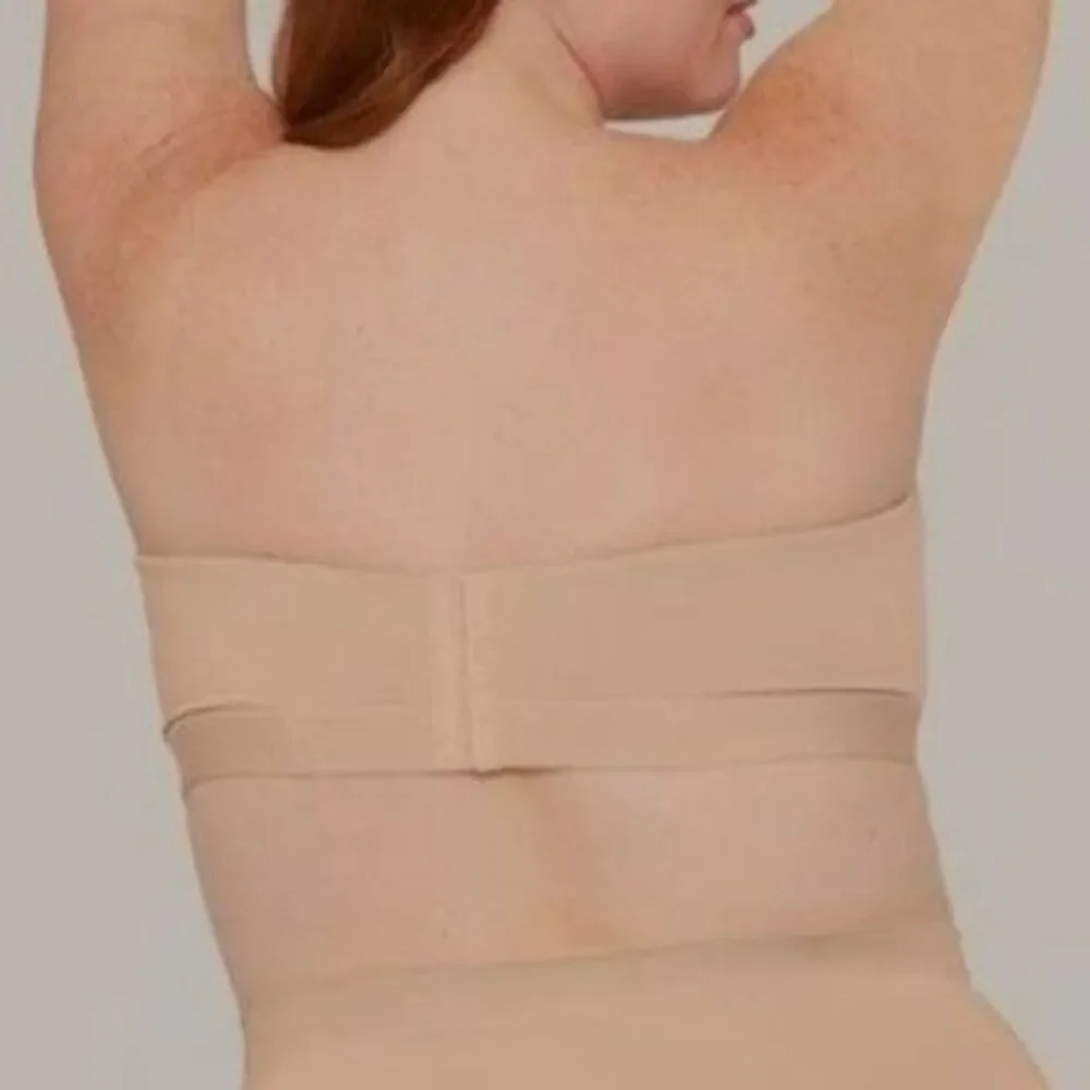 Cacique NWT Women's Tan Lightly Lined Underwire Strapless Bra Size 46DD